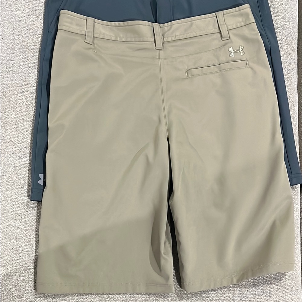 Under Armour Gray and Tan Shorts - Picture 7 of 10